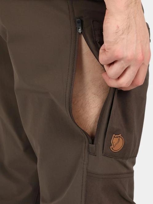 Fjallraven Keb Agile Trousers M férfi túranadrág oliva színben 6