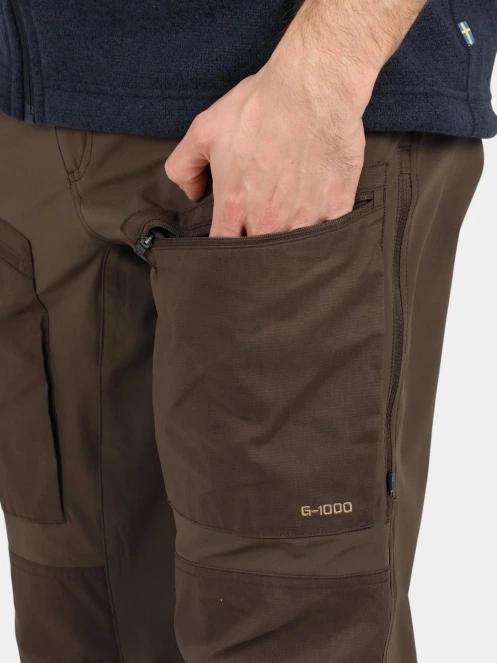 Fjallraven Keb Agile Trousers M férfi túranadrág oliva színben 7