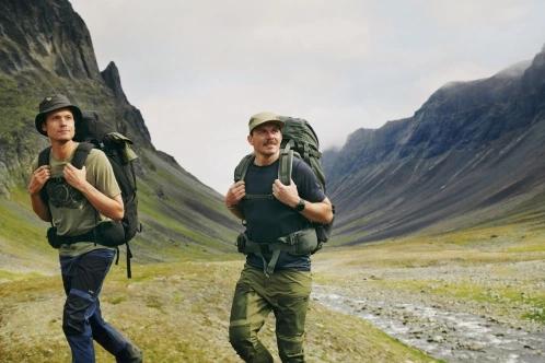 Fjallraven Keb Agile Trousers M férfi túranadrág barna színben 12