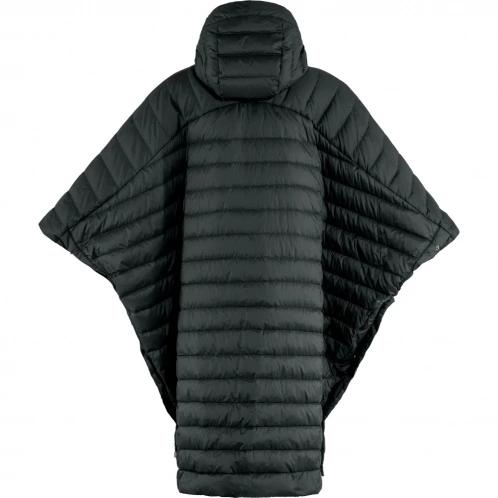 Fjallraven Expedition Down Poncho női poncsó fekete színben 3