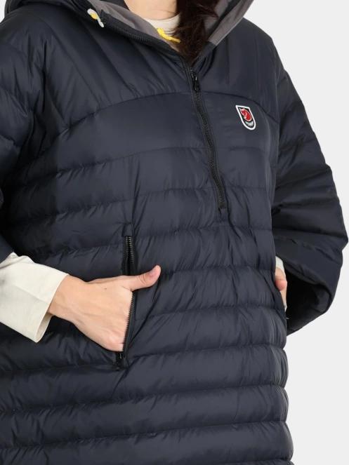 Fjallraven Expedition Down Poncho női poncsó fekete színben 7