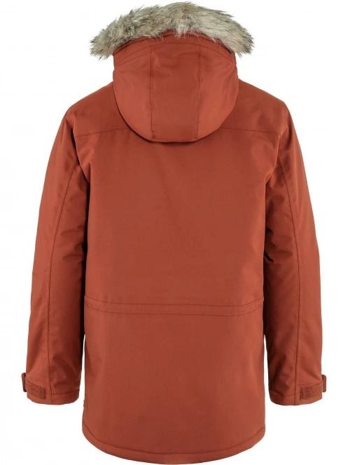 Fjallraven Nuuk Parka M férfi télikabát piros színben 3