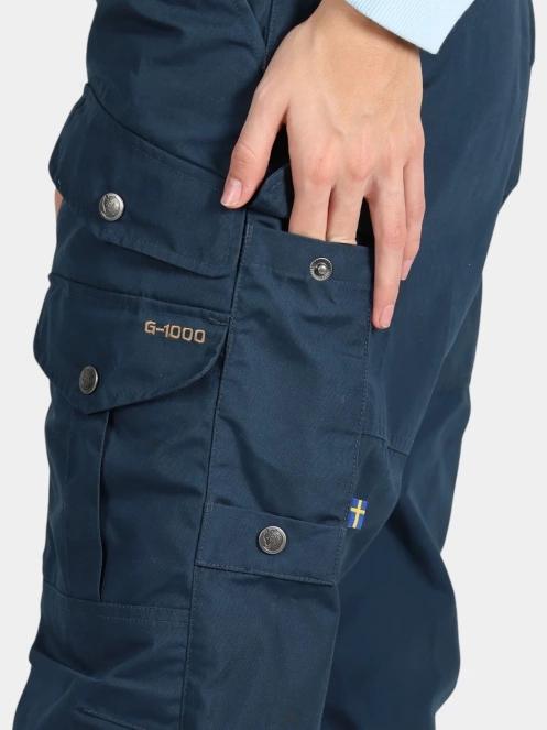 Fjallraven Vidda Pro Trousers W női túranadrág kék színben 7