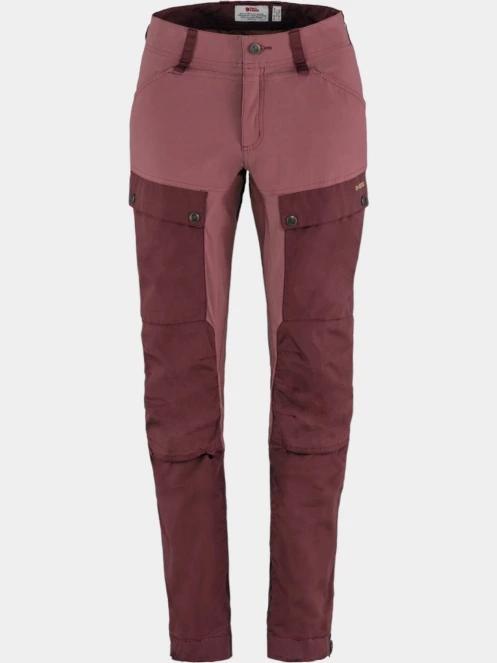 Fjallraven Keb Trousers Curved W női túranadrág lila színben 11
