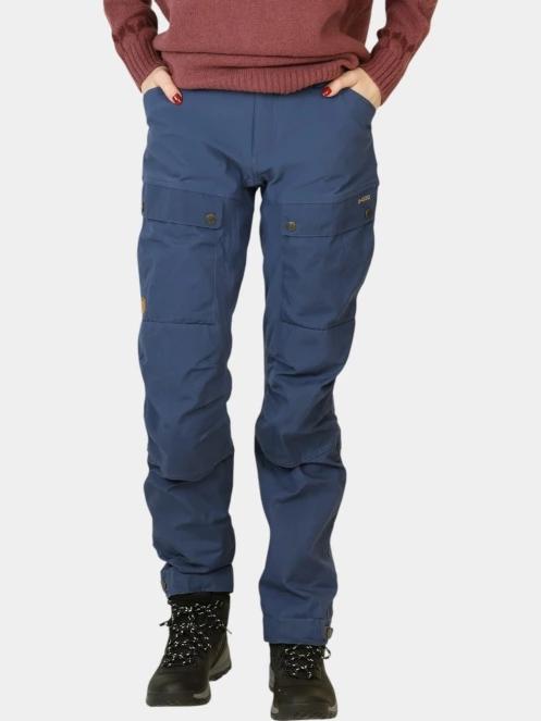 Fjallraven Keb Trousers Curved W női túranadrág kék színben 2