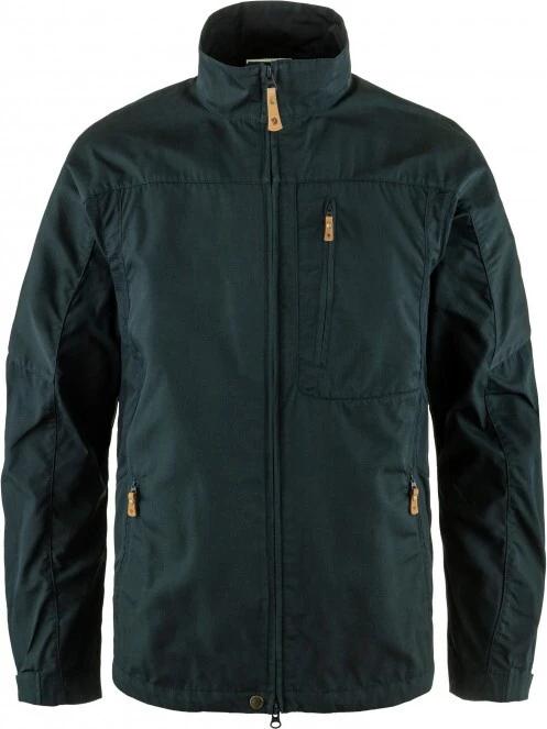 Fjallraven Övik Stencollar Jacket M férfi túrakabát zöld színben 2