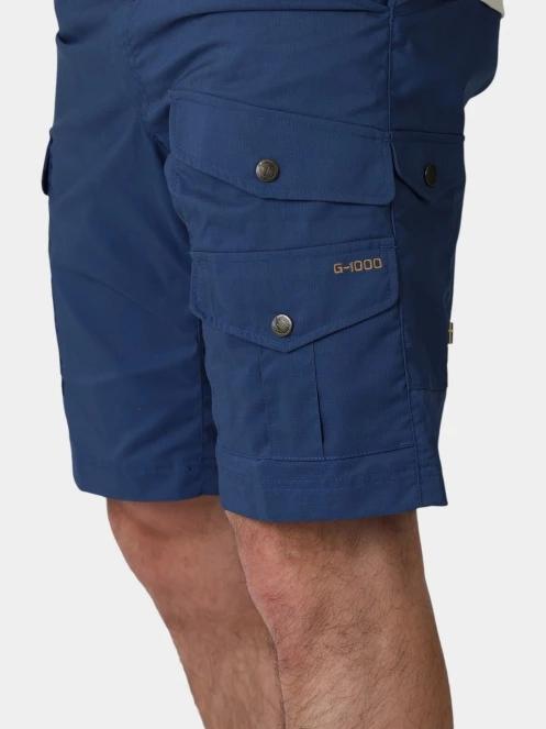 Fjallraven Vidda Pro Lite Shorts M férfi oldalzsebes túra rövidnadrág kék színben 6