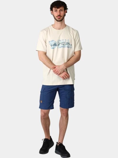 Fjallraven Vidda Pro Lite Shorts M férfi oldalzsebes túra rövidnadrág kék színben 7