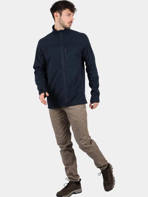 Fjallraven Abisko Lite Fleece Jacket M férfi polár pulóver sötétkék színben 5