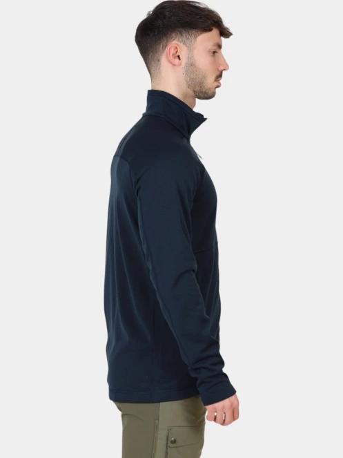 Fjallraven Abisko Lite Fleece Jacket M férfi polár pulóver sötétkék színben 5