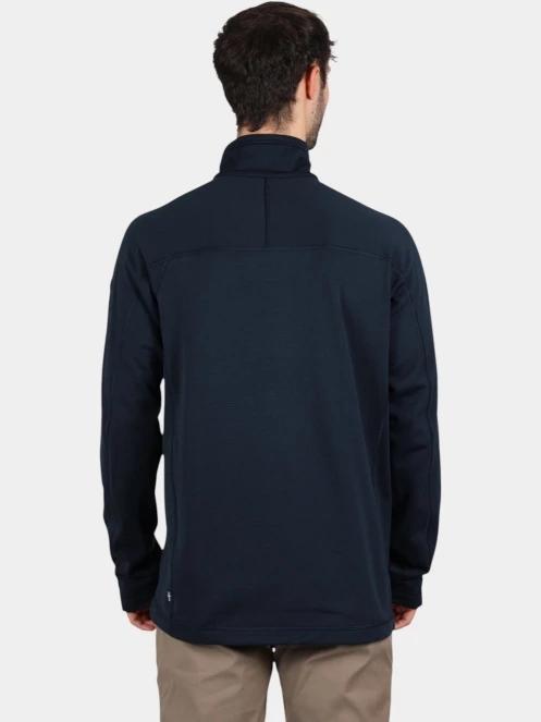 Fjallraven Abisko Lite Fleece Jacket M férfi polár pulóver sötétkék színben 4