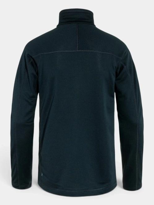 Fjallraven Abisko Lite Fleece Jacket M férfi polár pulóver sötétkék színben 8