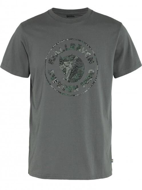 Fjallraven Kanken Art T-shirt M férfi rövid ujjú póló szürke színben 2