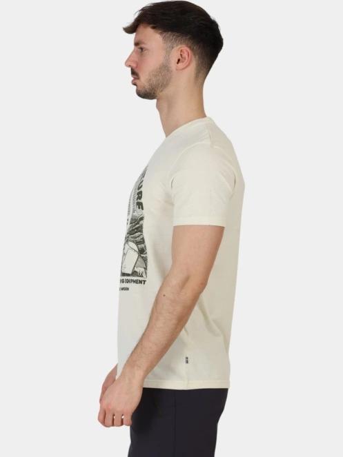 Fjallraven Fjällräven Equipment T-shirt M férfi rövid ujjú póló fehér színben 3