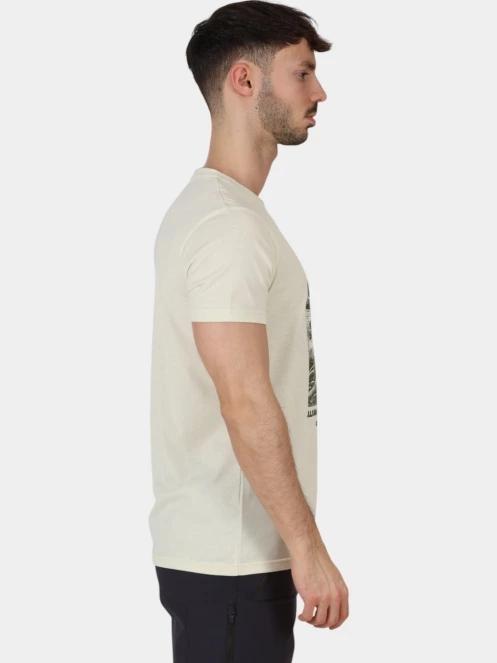 Fjallraven Fjällräven Equipment T-shirt M férfi rövid ujjú póló fehér színben 5