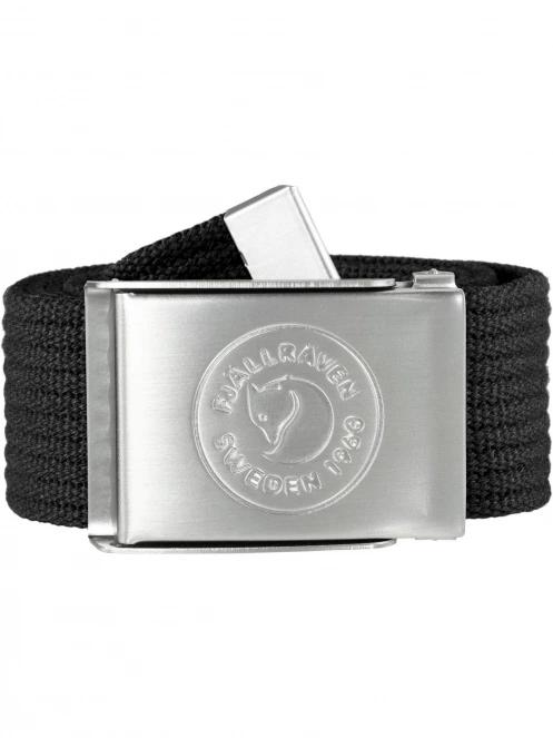 Fjallraven 1960 Logo Belt öv fekete színben 2