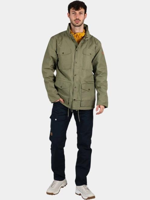 Fjallraven Räven Jacket M férfi télikabát zöld színben 5