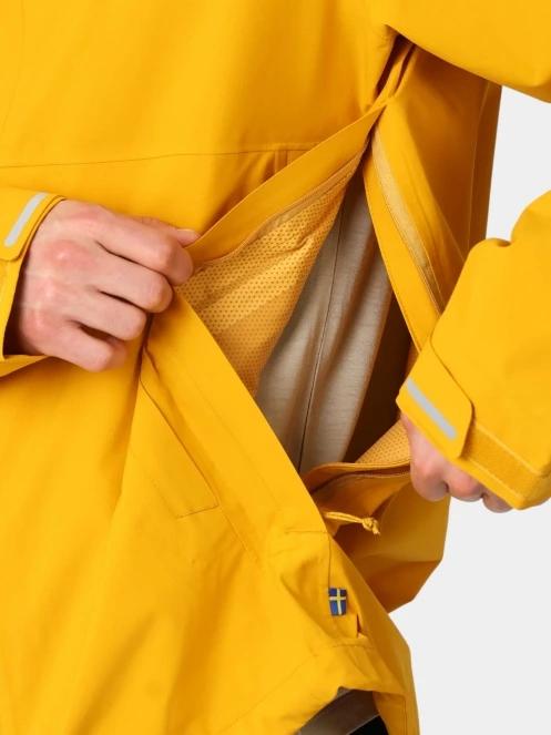 Fjallraven HC Hydratic Trail Jacket M férfi túrakabát sárga színben 6