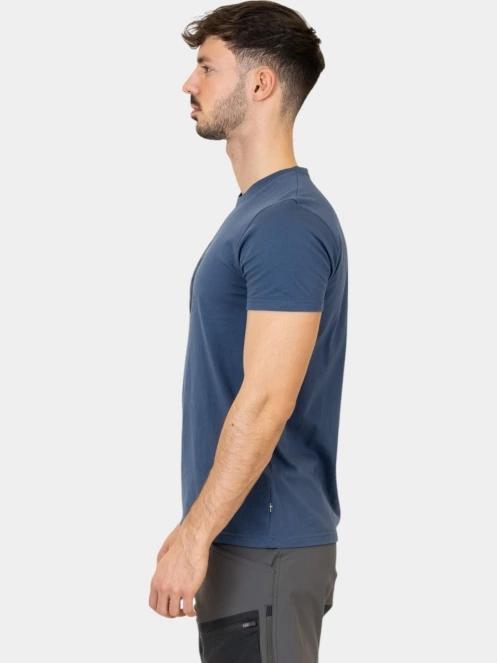 Fjallraven Fjällräven Fox T-shirt M férfi rövid ujjú póló kék színben 3
