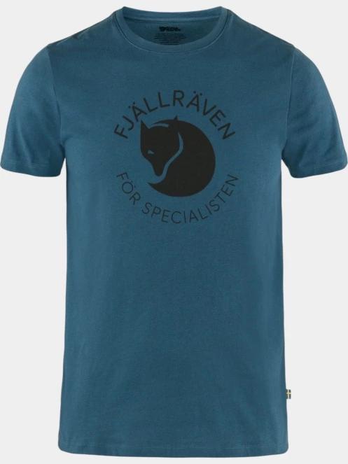 Fjallraven Fjällräven Fox T-shirt M férfi rövid ujjú póló kék színben 7