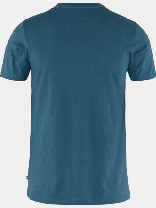 Fjallraven Fjällräven Fox T-shirt M férfi rövid ujjú póló kék színben 8