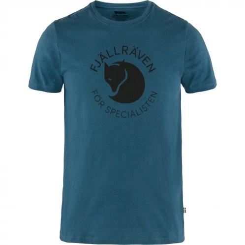 Fjallraven Fjällräven Fox T-shirt M férfi rövid ujjú póló kék színben 2
