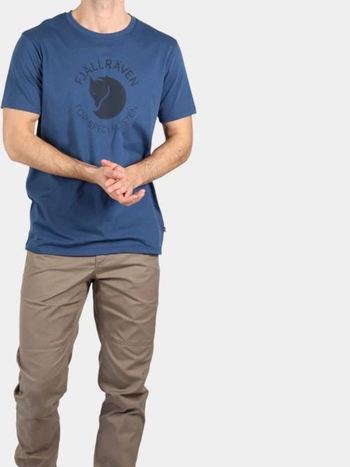 Fjallraven Fjällräven Fox T-shirt M férfi rövid ujjú póló kék színben 5