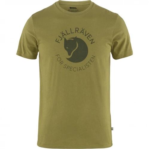 Fjallraven Fjällräven Fox T-shirt M férfi rövid ujjú póló oliva színben 2
