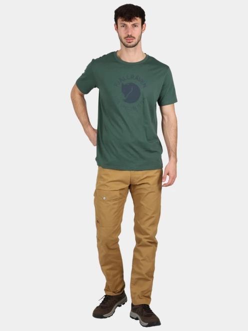 Fjallraven Fjällräven Fox T-shirt M férfi rövid ujjú póló zöld színben 5