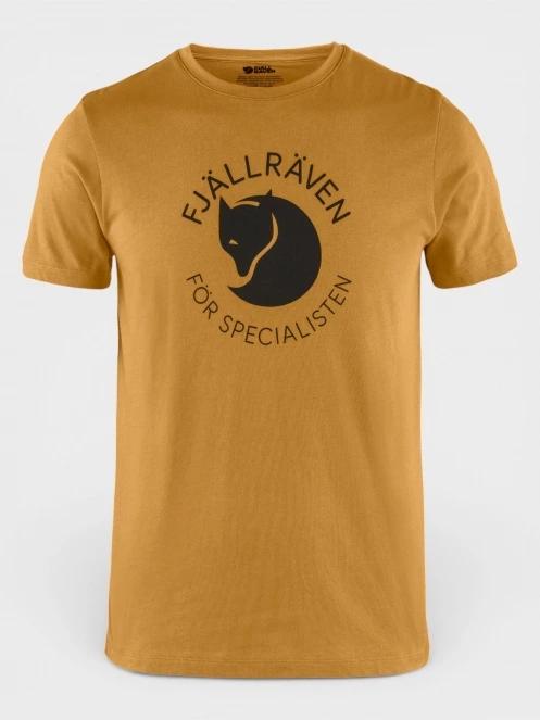 Fjallraven Fjällräven Fox T-shirt M férfi rövid ujjú póló sárga színben 2