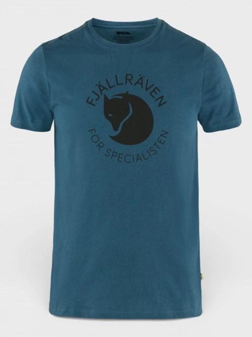 Fjallraven Fjällräven Fox T-shirt M férfi rövid ujjú póló kék színben 2