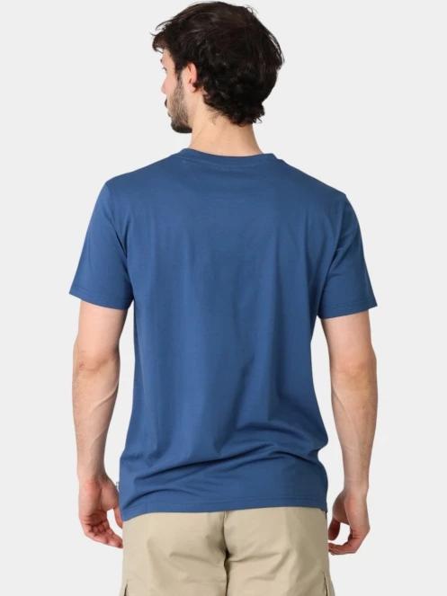 Fjallraven Fjällräven Fox T-shirt M férfi rövid ujjú póló kék színben 4