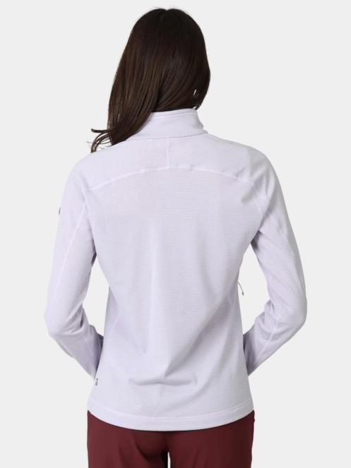 Fjallraven Abisko Lite Fleece Jacket W női polár pulóver lila színben 4