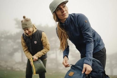 Fjallraven Abisko Lite Fleece Jacket W női polár pulóver sötétkék színben 11