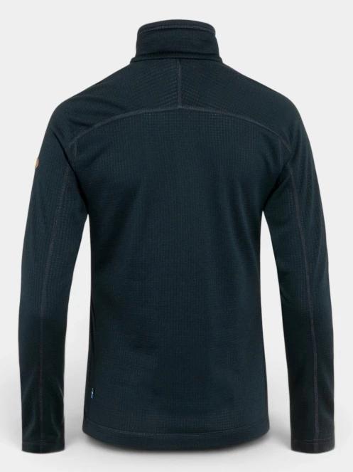 Fjallraven Abisko Lite Fleece Jacket W női polár pulóver sötétkék színben 8