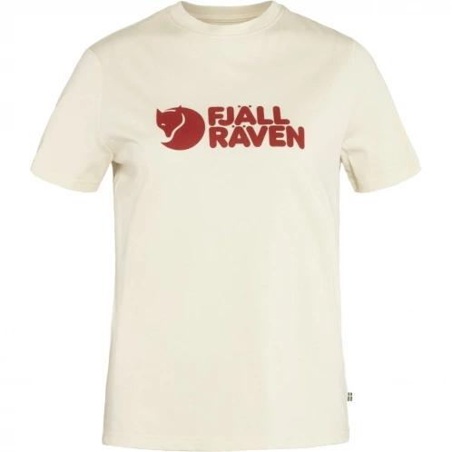 Fjallraven Fjällräven Logo Tee W női rövid ujjú póló homok színben 2