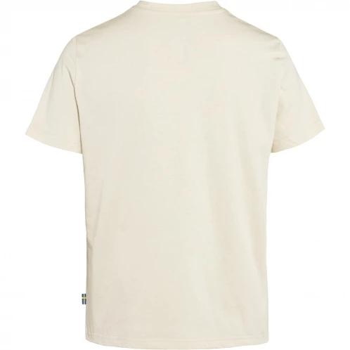 Fjallraven Fox Boxy Logo Tee W női rövid ujjú póló homok színben 3