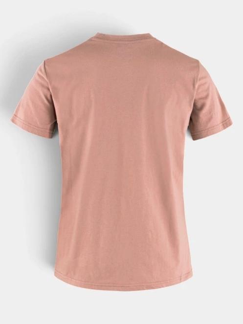 Fjallraven Fox Boxy Logo Tee W női rövid ujjú póló rózsaszín színben 7