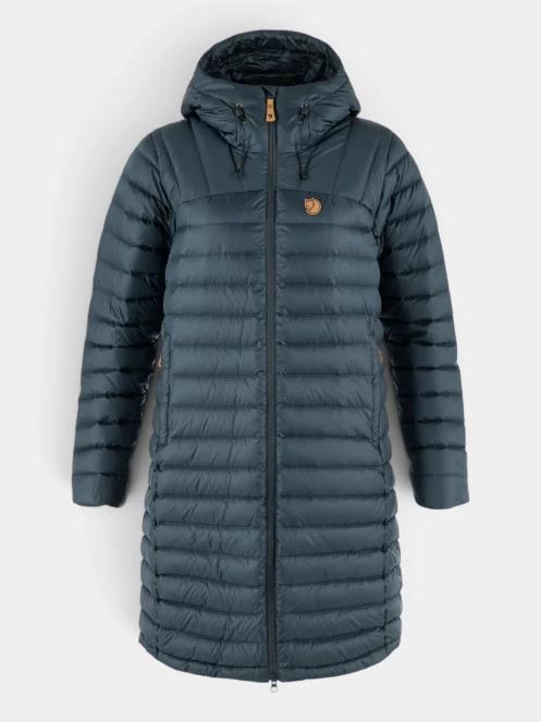 Fjallraven Snow Flake Parka W női pehelykabát sötétkék színben 2