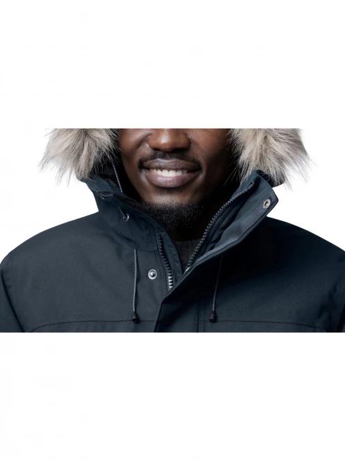 Fjallraven Nuuk Lite Parka M férfi télikabát sötétkék színben 4