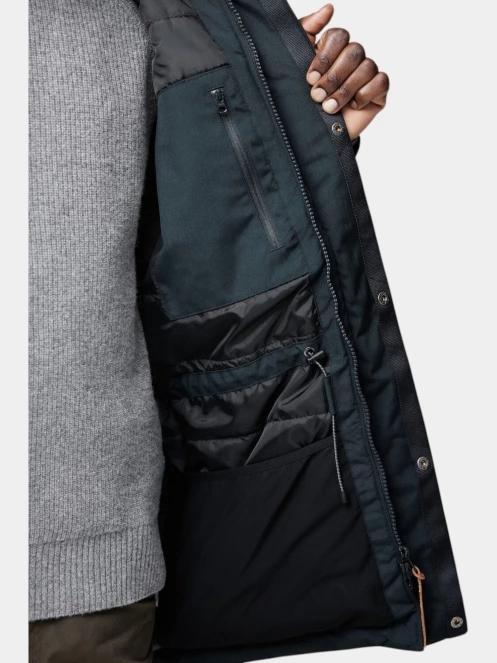 Fjallraven Nuuk Lite Parka M férfi télikabát sötétkék színben 6