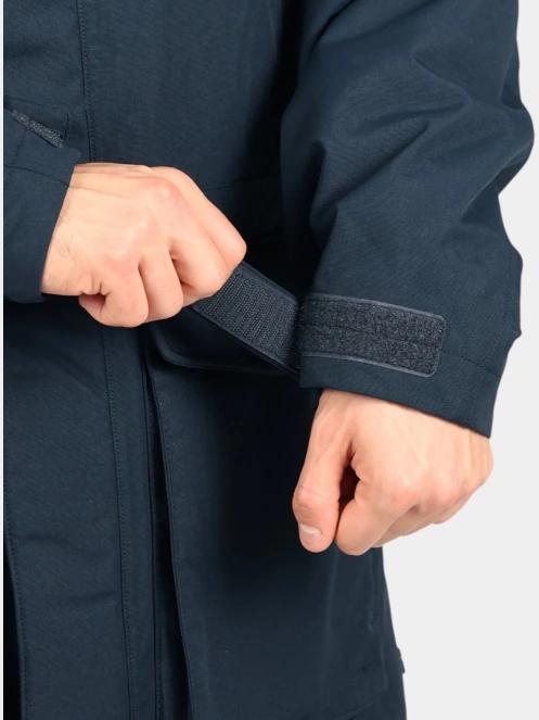 Fjallraven Nuuk Lite Parka M férfi télikabát sötétkék színben 8