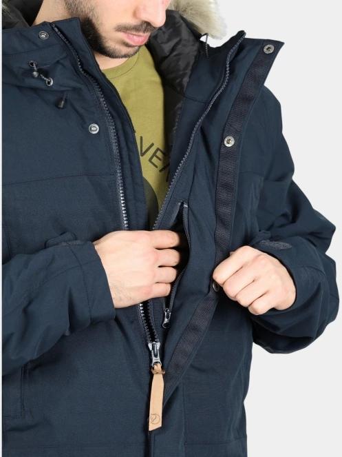 Fjallraven Nuuk Lite Parka M férfi télikabát sötétkék színben 9