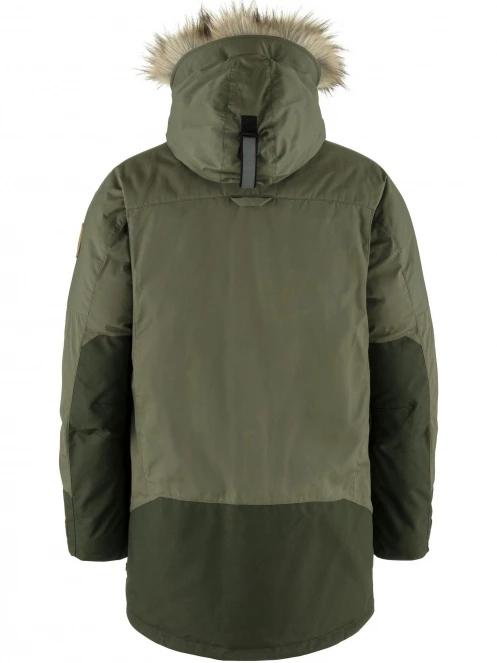Fjallraven Polar Expedition Parka M férfi télikabát zöld színben 3