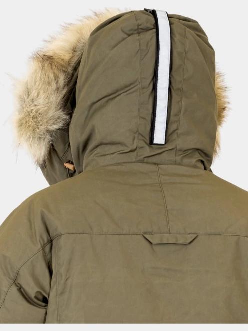 Fjallraven Polar Expedition Parka M férfi pehelykabát zöld színben 12