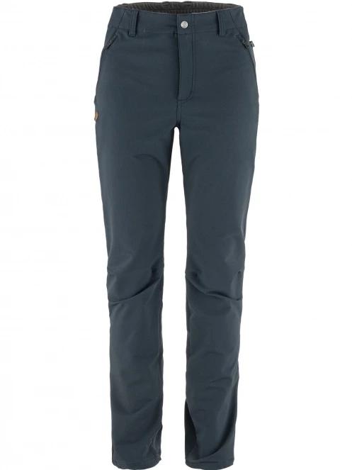 Fjallraven Abisko Winter Stretch Trousers W női túranadrág sötétkék színben 2