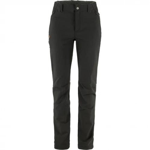 Fjallraven Abisko Winter Stretch Trousers W női túranadrág fekete színben 2