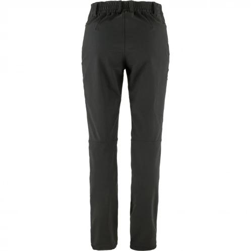 Fjallraven Abisko Winter Stretch Trousers W női túranadrág fekete színben 3