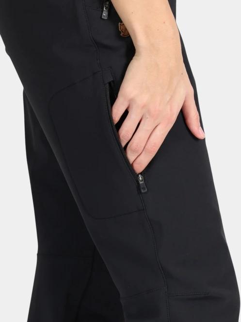 Fjallraven Abisko Winter Stretch Trousers W női túranadrág fekete színben 6