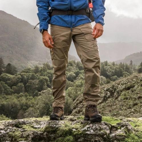 Fjallraven Vidda Pro Trousers M férfi túranadrág oliva színben 4
